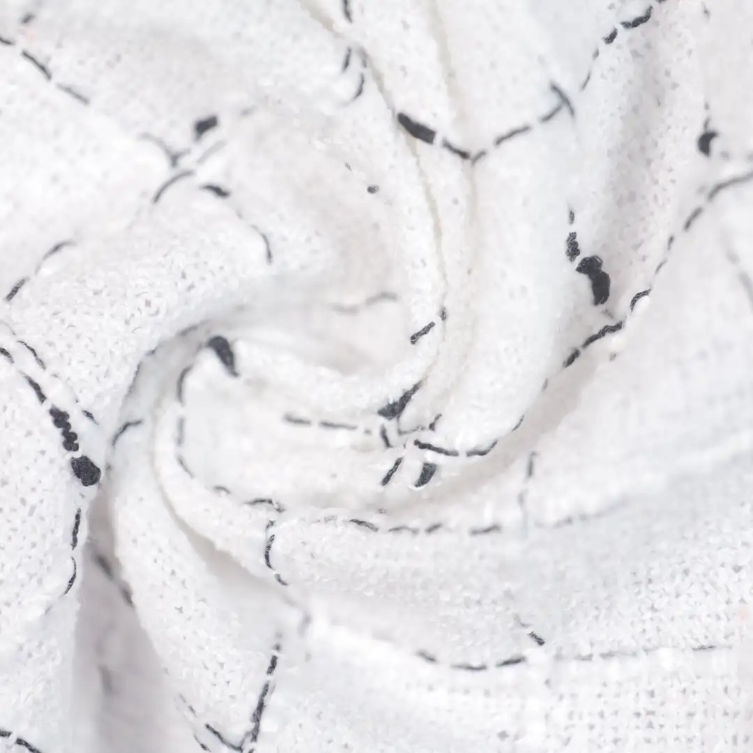 China Fabric for Trench Coat,Overcoat Chanel-Style Fabric Woolen Polyester white color buy from China wholesaler bulk order at wholesale price free worldwide shipping Alibaba