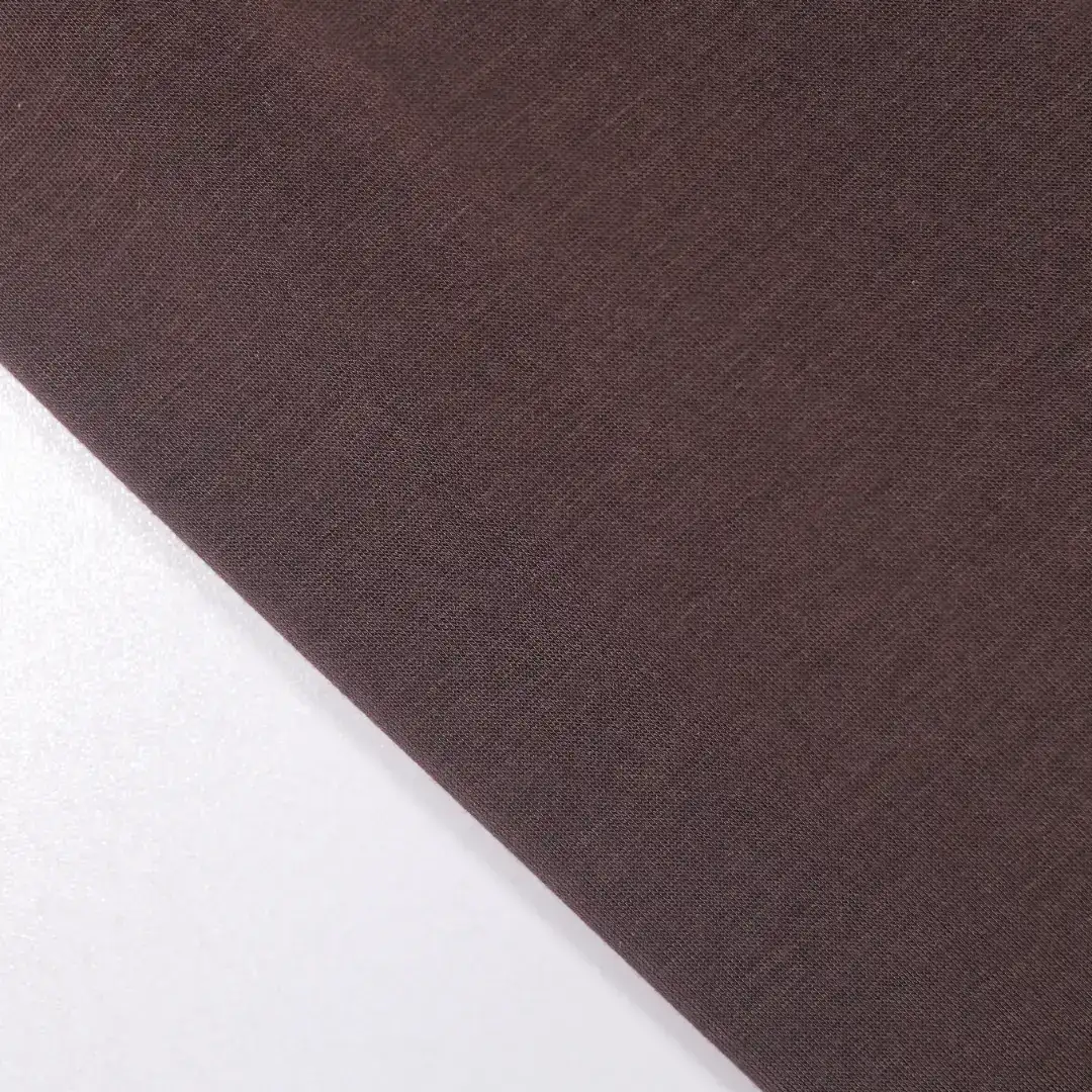 China Fabric for Skirt,Hoodie,Baby Lantern Camisole Top,Womens Drawstring Lantern Pants Scuba Knit Fabric Polyester Modal Spandex brown color buy from China wholesaler bulk order at wholesale price free worldwide shipping Alibaba