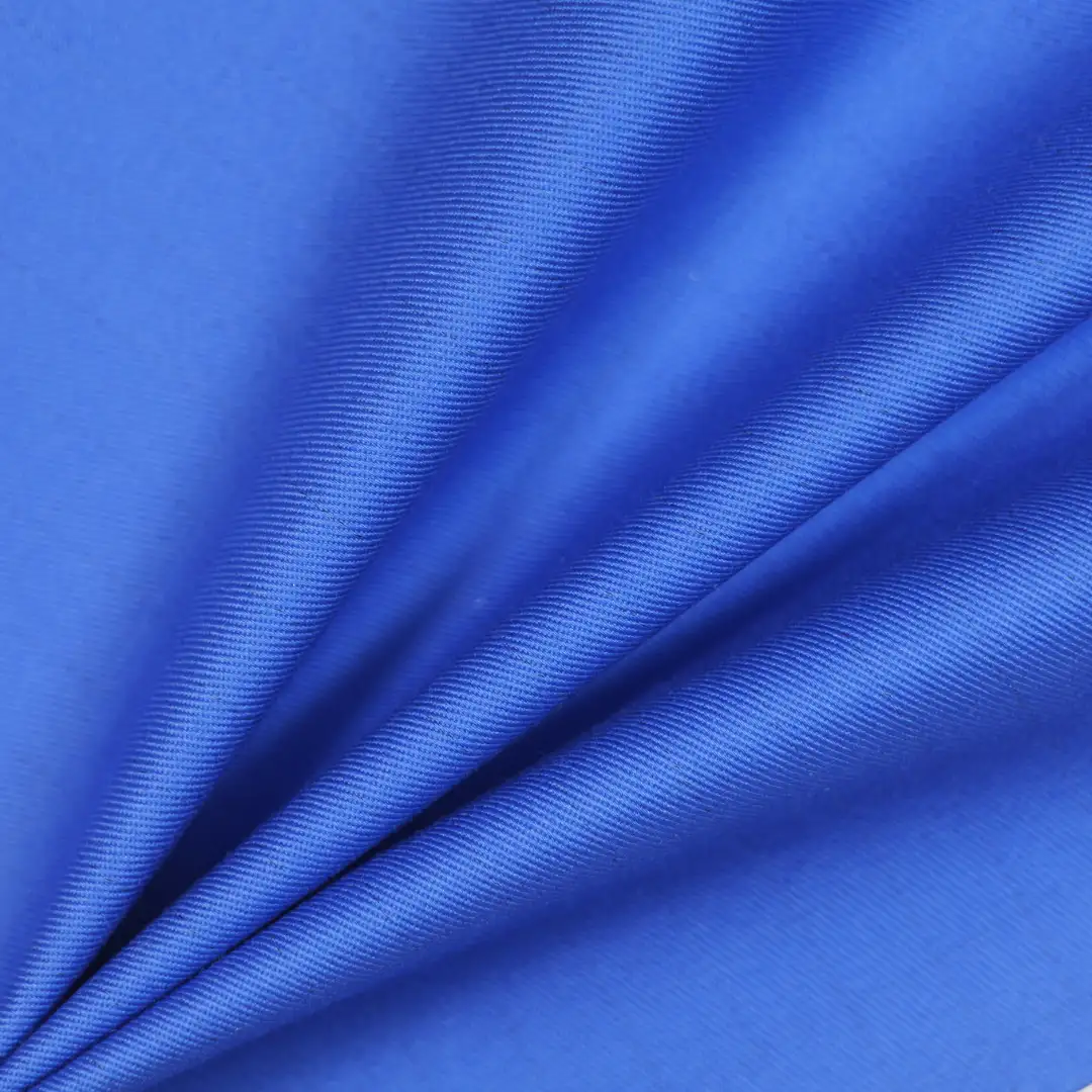 China Fabric for Blazer TC Twill Woven Blended Fabric Polyester Cotton blue color buy from China wholesaler bulk order at wholesale price free worldwide shipping Alibaba
