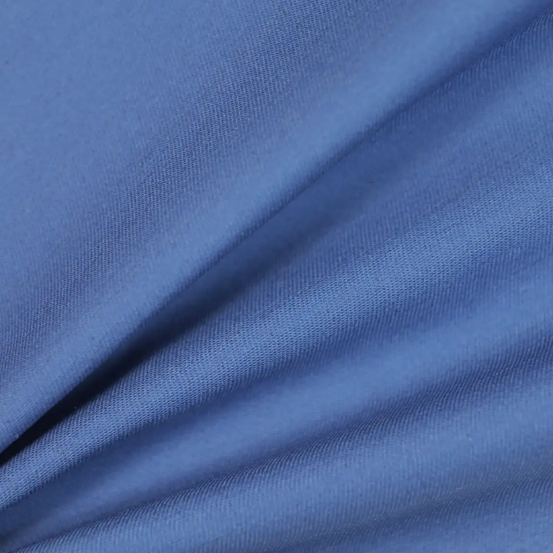 China Fabric for Blazer TC Twill Woven Blended Fabric Polyester Cotton blue color buy from China wholesaler bulk order at wholesale price free worldwide shipping Alibaba