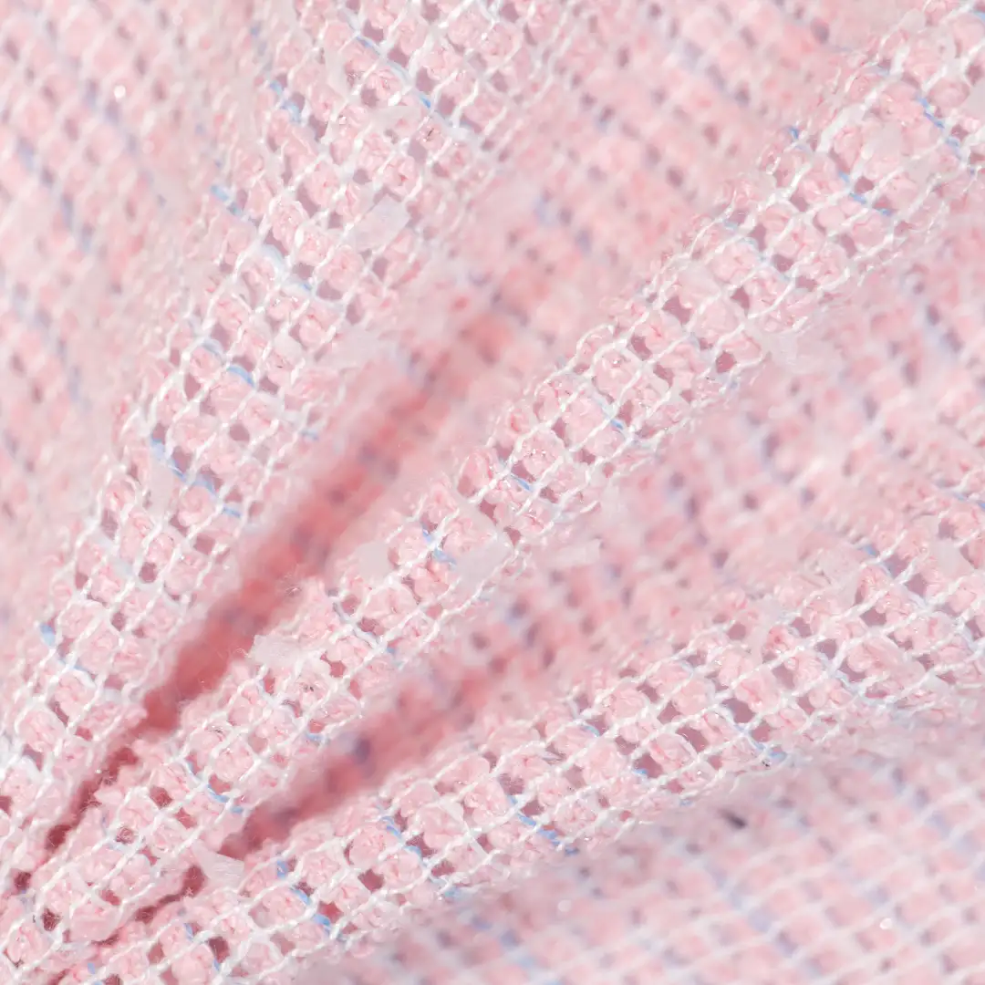 China Fabric for Trench Coat Chanel-Style Fabric Woolen Polyester pink color buy from China wholesaler bulk order at wholesale price free worldwide shipping Alibaba