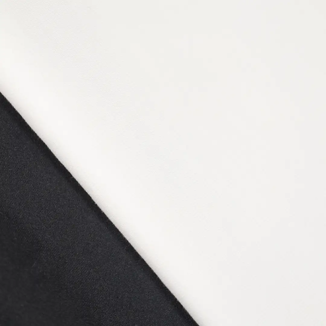 China Fabric for Shirt,Pants,Skirt Polyester/Rayon Plain Woven Blended Fabric Polyester Rayon Polyamide white color buy from China wholesaler bulk order at wholesale price free worldwide shipping Alibaba