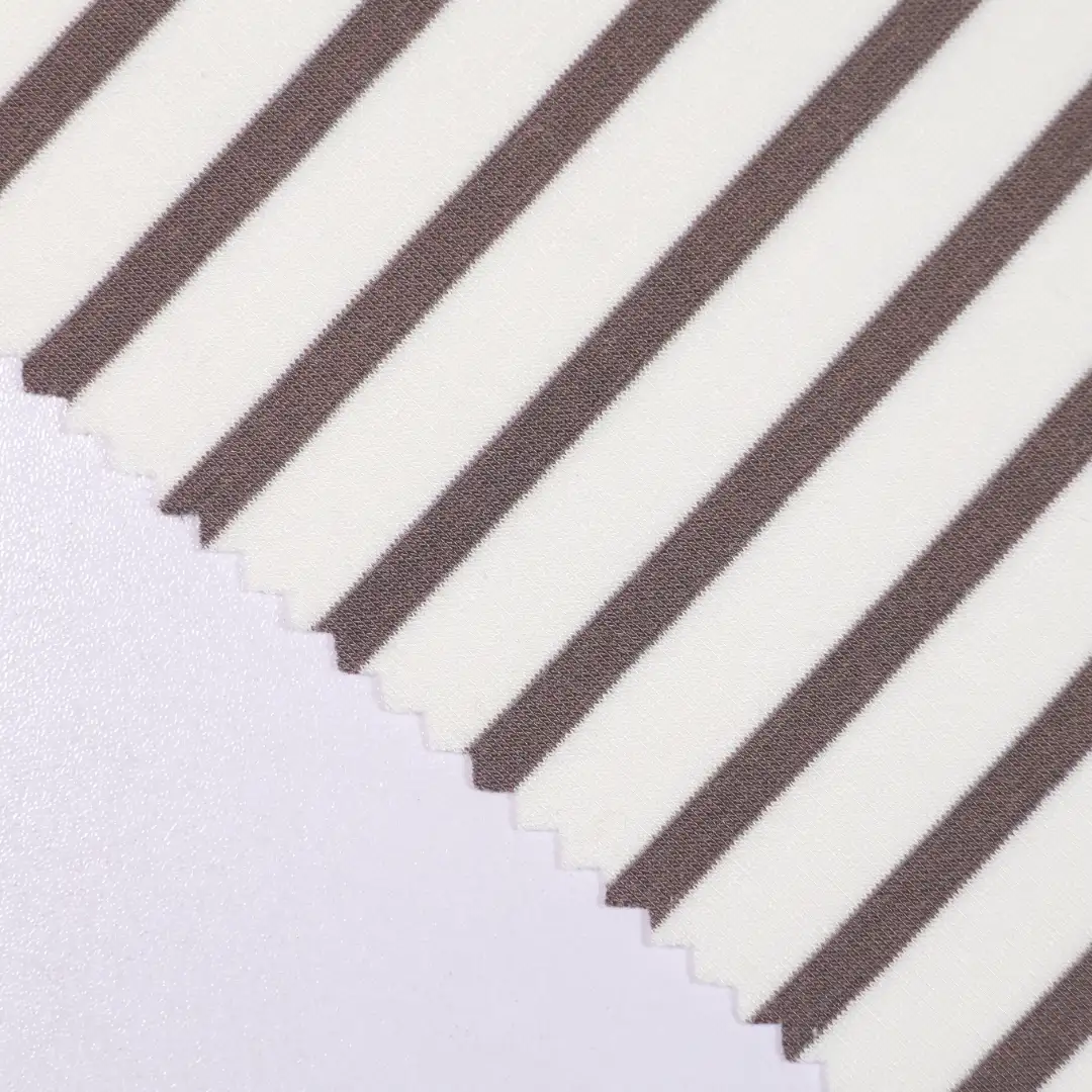 China Fabric for T-Shirt,Polo Shirt,Hoodie Yarn-dyed fabric Knit Fabric Polyester Modal Elastane Milky white color buy from China wholesaler bulk order at wholesale price free worldwide shipping Alibaba