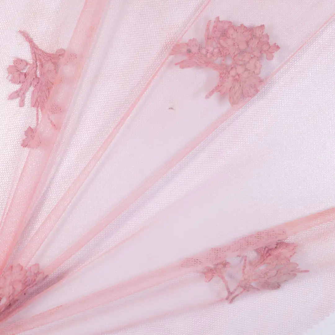 China Fabric for Skirt Mesh Knit Fabric Polyester pink color buy from China wholesaler bulk order at wholesale price free worldwide shipping Alibaba