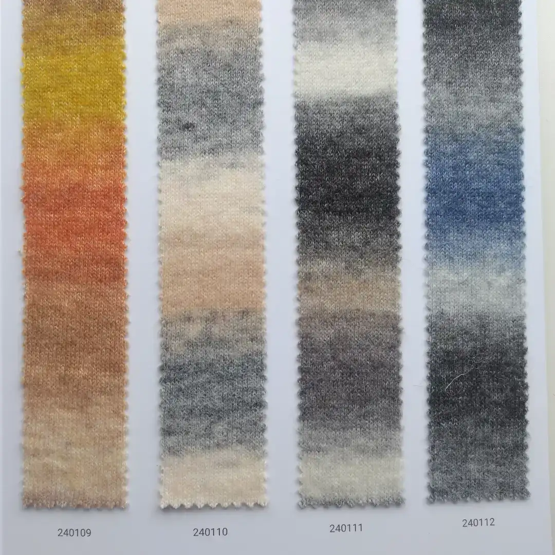 China Yarn for Open Cardigan (Sweater),Half-Zipper Cardigan (Sweater),Shirt Long Sleeve Button (Sweater),Shirt Half Sleeve Button (Sweater) Mossy Yarn Fancy Yarn Alpaca Wool Nylon Colorful/space dyed color buy from China wholesaler bulk order at wholesale price free worldwide shipping Alibaba