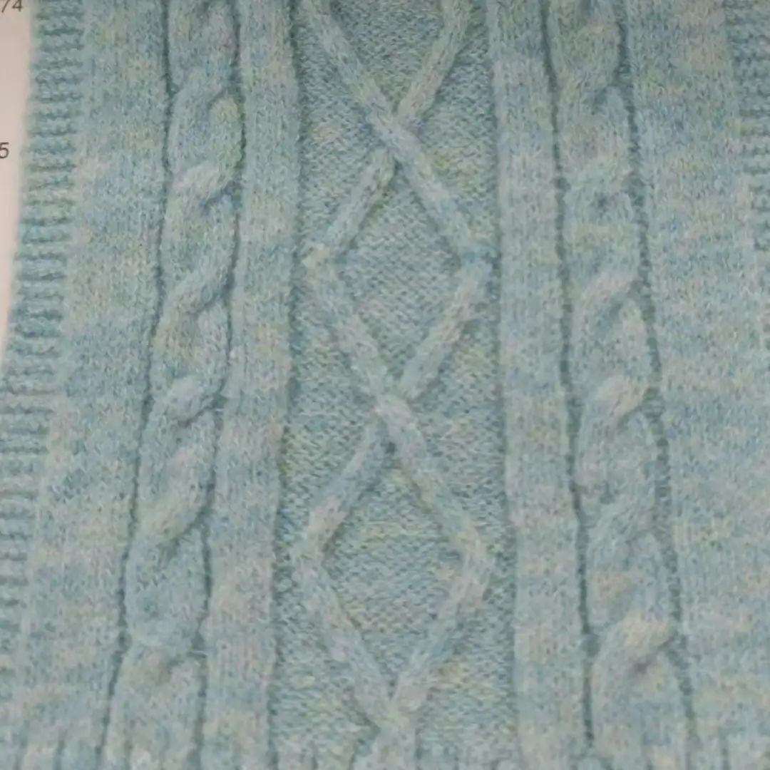 China Yarn for Ladies Vest (Sweater),Men’s Vest (Sweater),Open Cardigan (Sweater),Full-Zipper Cardigan (Sweater),Half-Zipper Cardigan (Sweater) Semi-Worsted Spun Regular Yarn Recycled Polyester Polyester Wool blue color buy from China wholesaler bulk order at wholesale price free worldwide shipping Alibaba