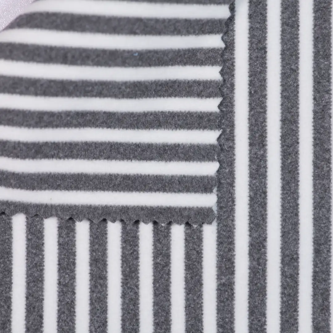 China Fabric for Pocket Sleeveless Wrap Dress Yarn-dyed fabric Knit Fabric Polyester Spandex black&white color buy from China wholesaler bulk order at wholesale price free worldwide shipping Alibaba