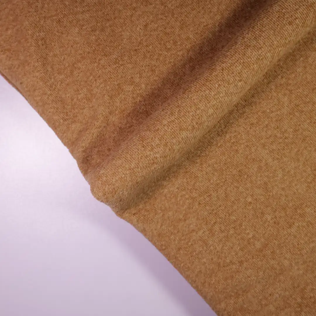 China Fabric for Hoodie,Casual Baseball Jacket Polar Fleece Knit Fabric Polyester Brown color buy from China wholesaler bulk order at wholesale price free worldwide shipping Alibaba