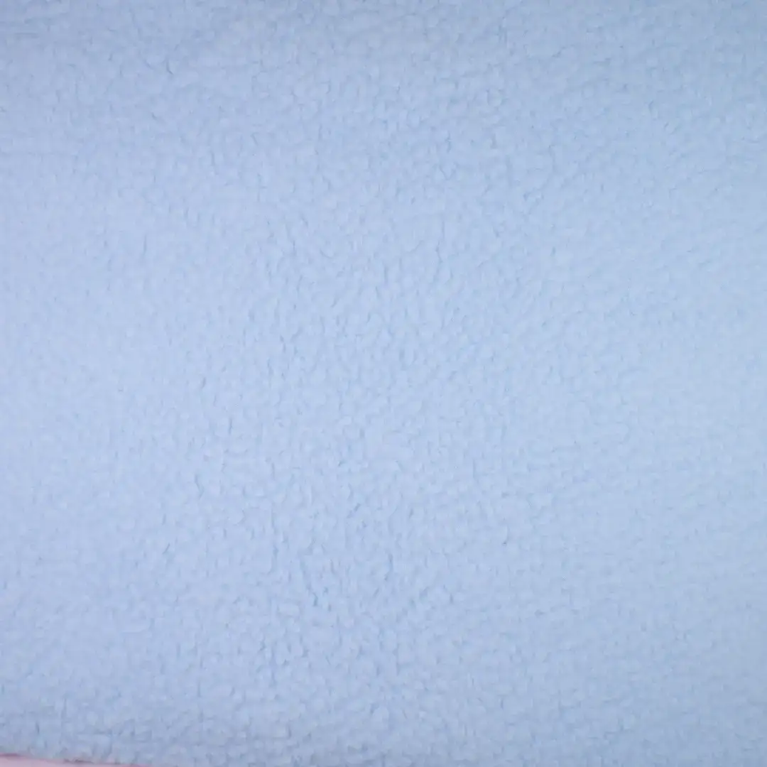 China Fabric for Hoodie Polar Fleece Knit Fabric Polyester BabyBlue color buy from China wholesaler bulk order at wholesale price free worldwide shipping Alibaba