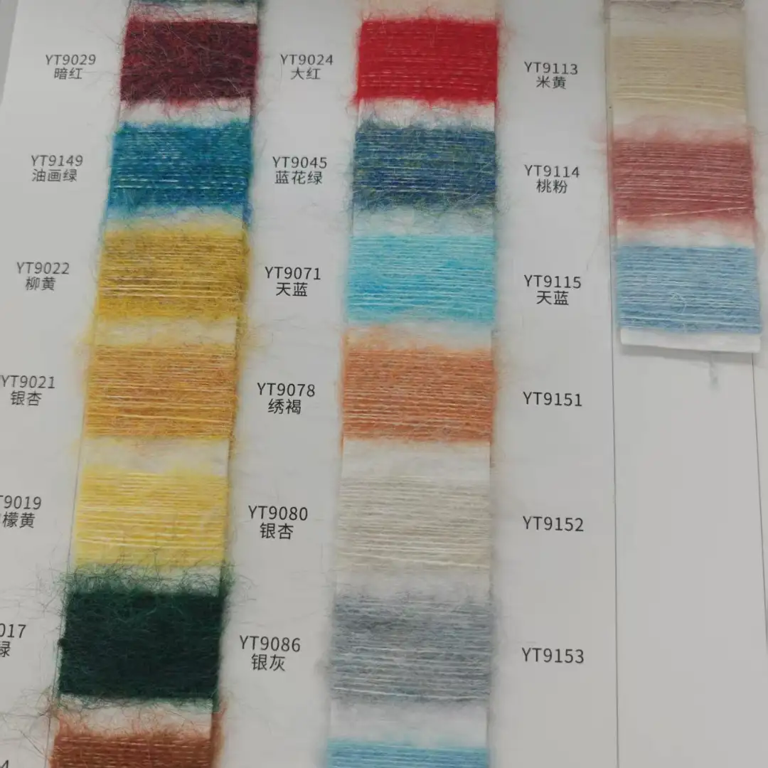 China Yarn for Open Cardigan (Sweater),Full-Zipper Cardigan (Sweater),Half-Zipper Cardigan (Sweater),Shirt Long Sleeve Button (Sweater) Mossy Yarn Fancy Yarn Recycled Polyester Polyester Nylon Wool Spandex Green，pink color buy from China wholesaler bulk order at wholesale price free worldwide shipping Alibaba