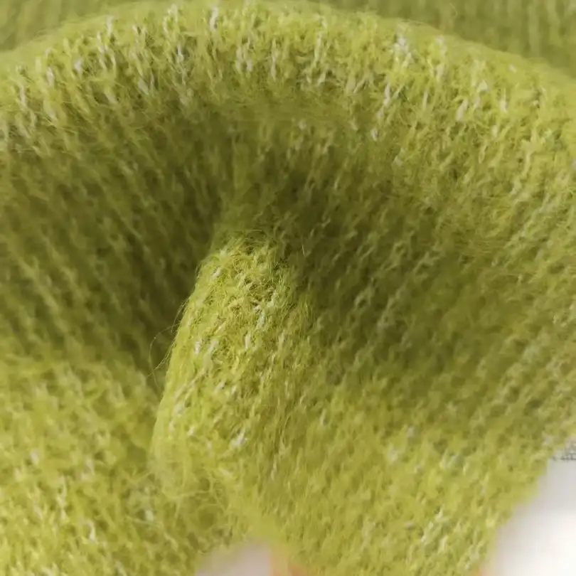 China Yarn for Full-Zipper Cardigan (Sweater),Half-Zipper Cardigan (Sweater),Shirt Long Sleeve Button (Sweater) Mossy Yarn Fancy Yarn Polyester Wool Nylon Spandex Green color buy from China wholesaler bulk order at wholesale price free worldwide shipping Alibaba