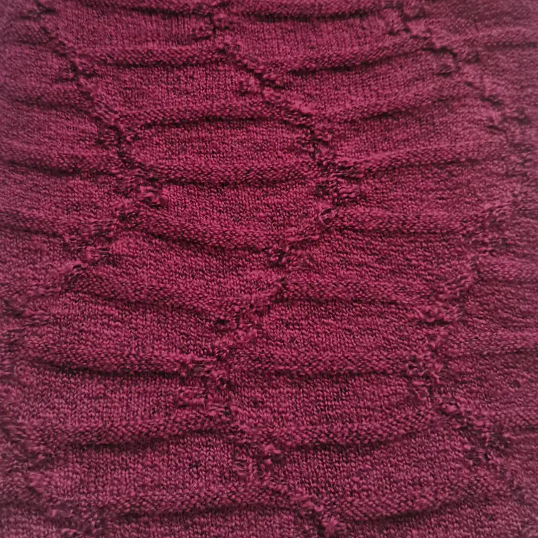 China Yarn for Ladies Vest (Sweater),Round Neck Pullover (Sweater),Crew Neck Pullover (Sweater),Women's Pants (Sweater),U-Neck Cardigan (Sweater) Mossy Yarn Fancy Yarn Cotton Nylon Wool Red/Wine color buy from China wholesaler bulk order at wholesale price free worldwide shipping Alibaba