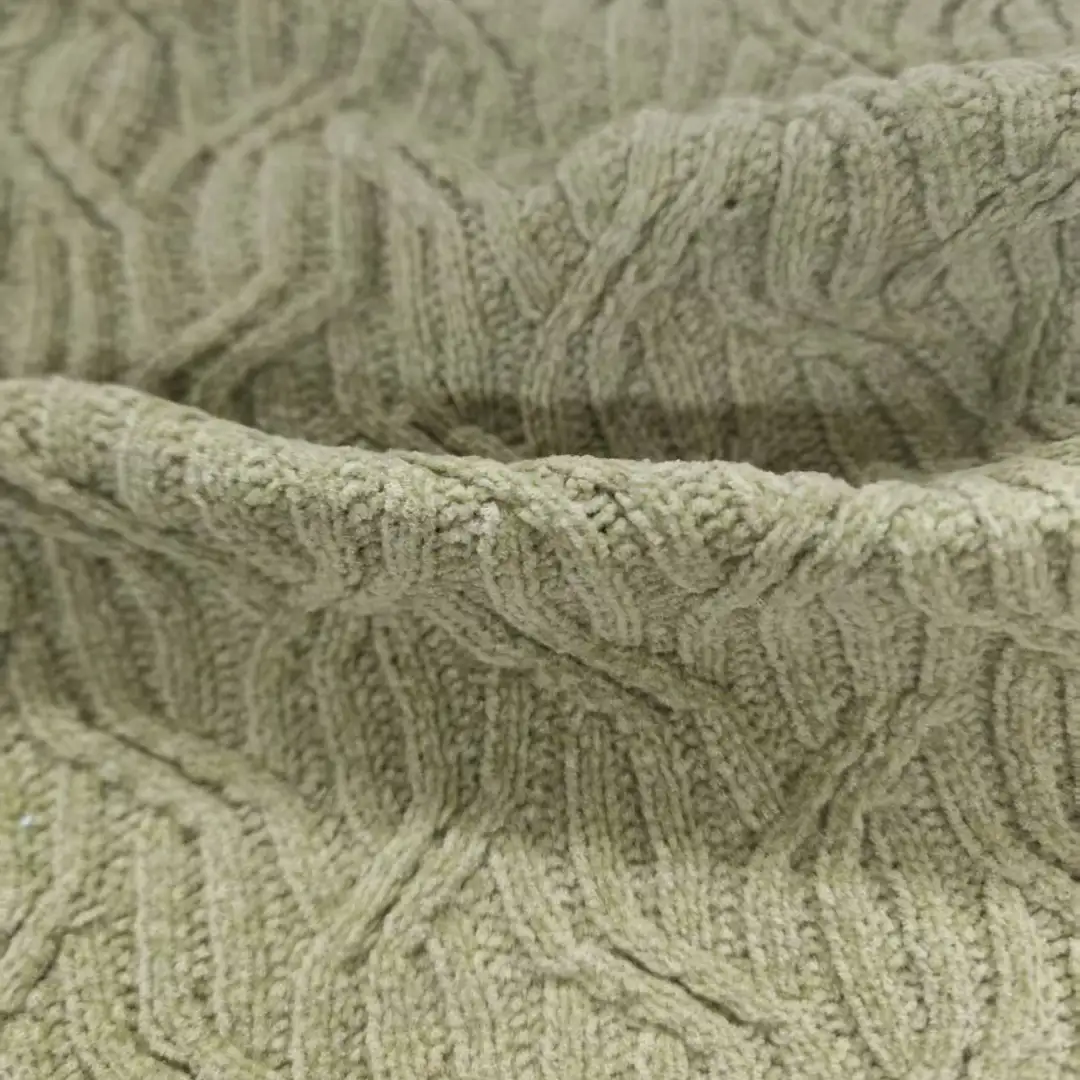 China Yarn for Open Cardigan (Sweater),Full-Zipper Cardigan (Sweater),Half-Zipper Cardigan (Sweater),Shirt Long Sleeve Button (Sweater) Chenille Yarn Fancy Yarn Cotton Linen Green color buy from China wholesaler bulk order at wholesale price free worldwide shipping Alibaba