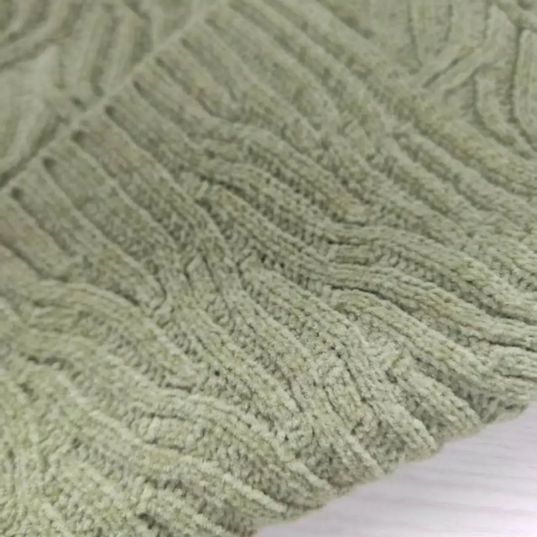 China Yarn for Open Cardigan (Sweater),Full-Zipper Cardigan (Sweater),Half-Zipper Cardigan (Sweater),Shirt Long Sleeve Button (Sweater) Chenille Yarn Fancy Yarn Cotton Linen Green color buy from China wholesaler bulk order at wholesale price free worldwide shipping Alibaba