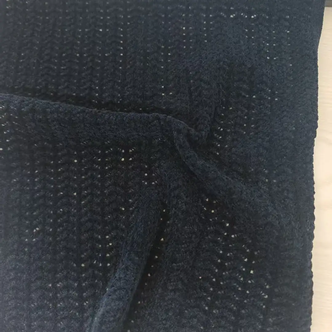 China Yarn for Open Cardigan (Sweater),Full-Zipper Cardigan (Sweater),Half-Zipper Cardigan (Sweater),Shirt Long Sleeve Button (Sweater) Matt Chenille Fancy Yarn Cotton Polyester Blue color buy from China wholesaler bulk order at wholesale price free worldwide shipping Alibaba