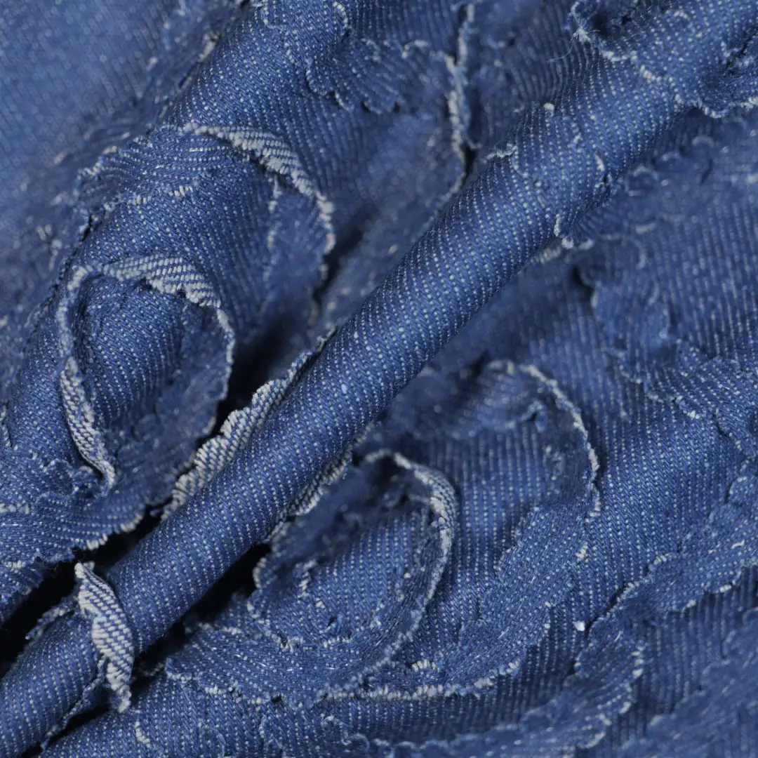 China Fabric for Denim Jacket Cotton/Polyester Denim Denim Cotton Polyester dark bluk color buy from China wholesaler bulk order at wholesale price free worldwide shipping Alibaba