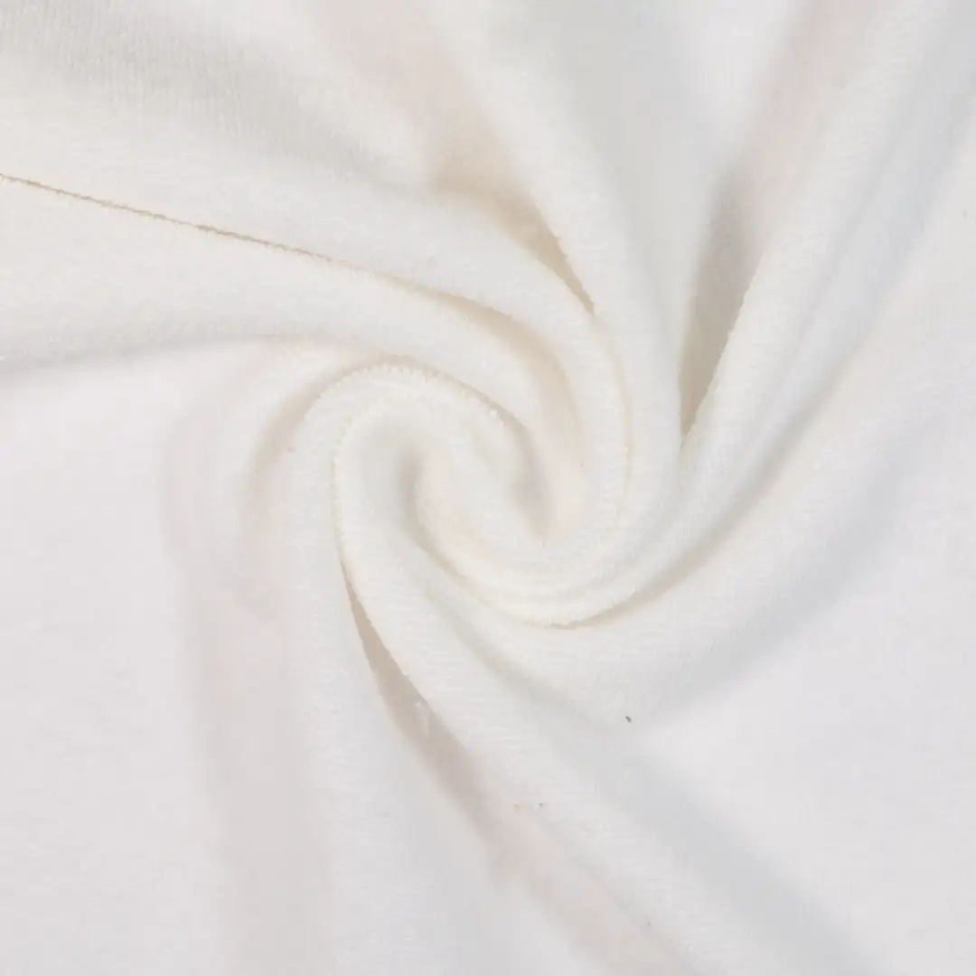 China Fabric for T-Shirt,Polo Shirt,Loungewear Baby Terry Knit Fabric Cotton white color buy from China wholesaler bulk order at wholesale price free worldwide shipping Alibaba