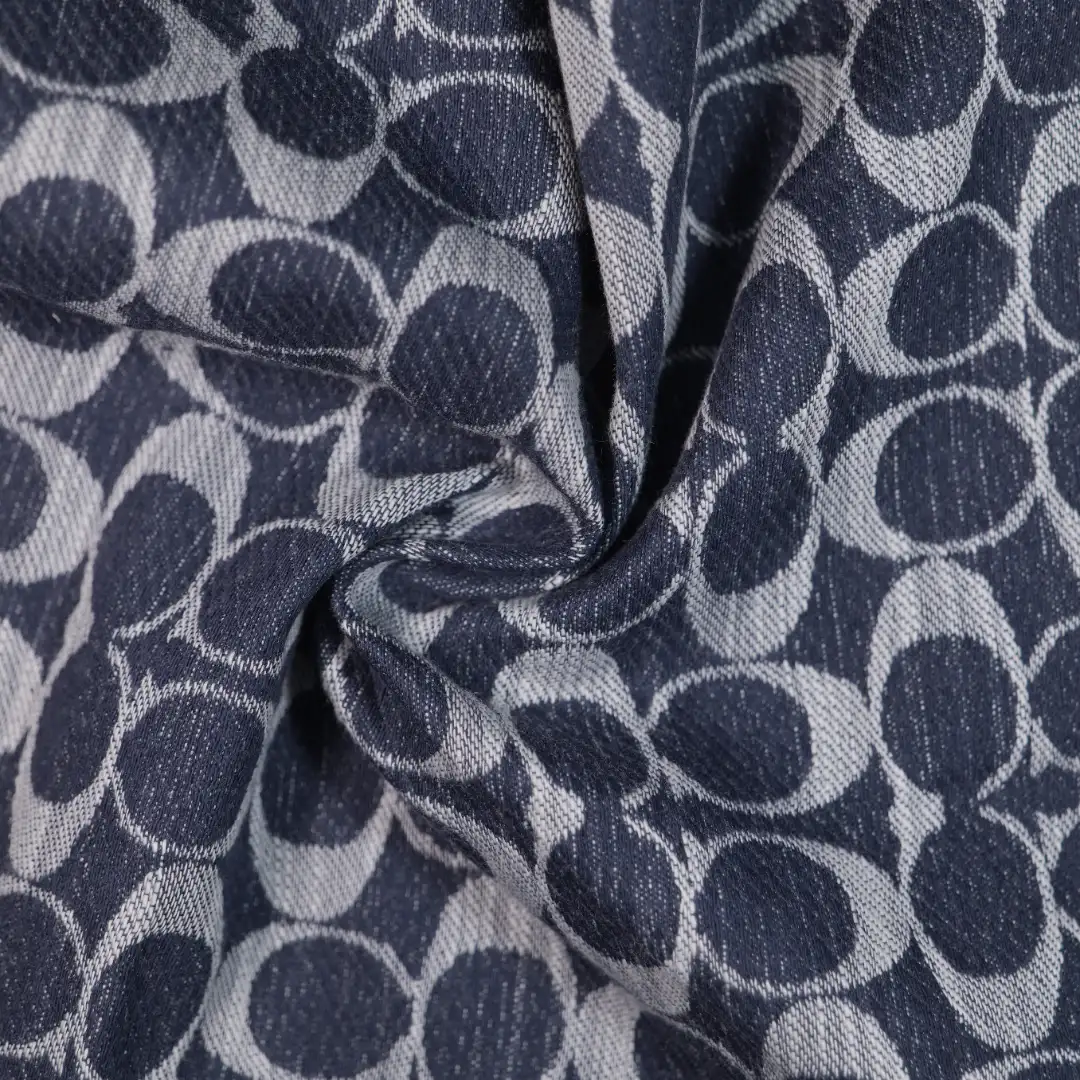 China Fabric for Jackets Cotton YD Jacquard Natural Woven Fabric Cotton blue color buy from China wholesaler bulk order at wholesale price free worldwide shipping Alibaba