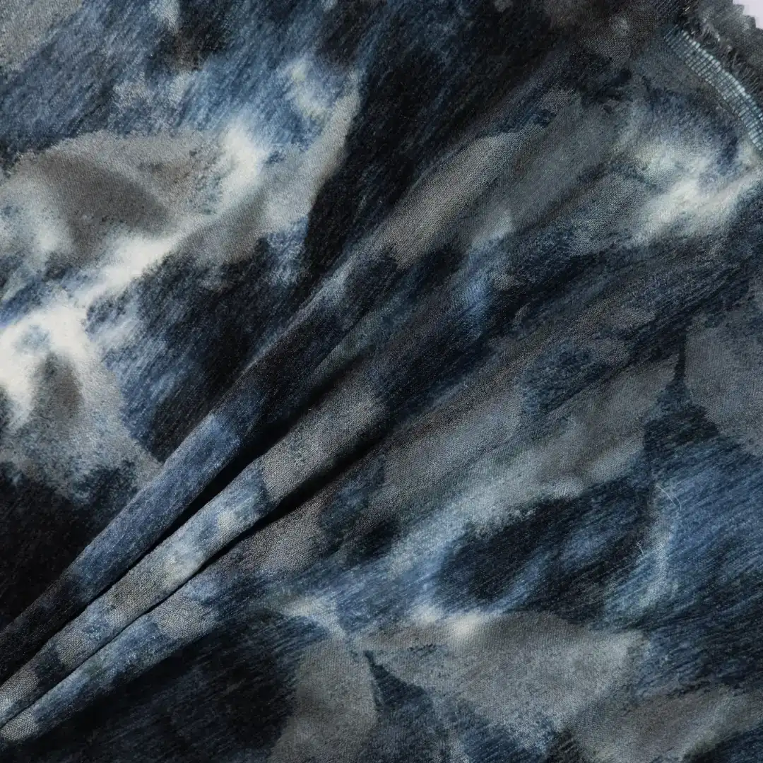 China Fabric for Jackets,Trench Coat Jacquard Woven Blended Fabric Polyester Acrylic Nylon RWS Wool Silk BULE 1 color buy from China wholesaler bulk order at wholesale price free worldwide shipping Alibaba