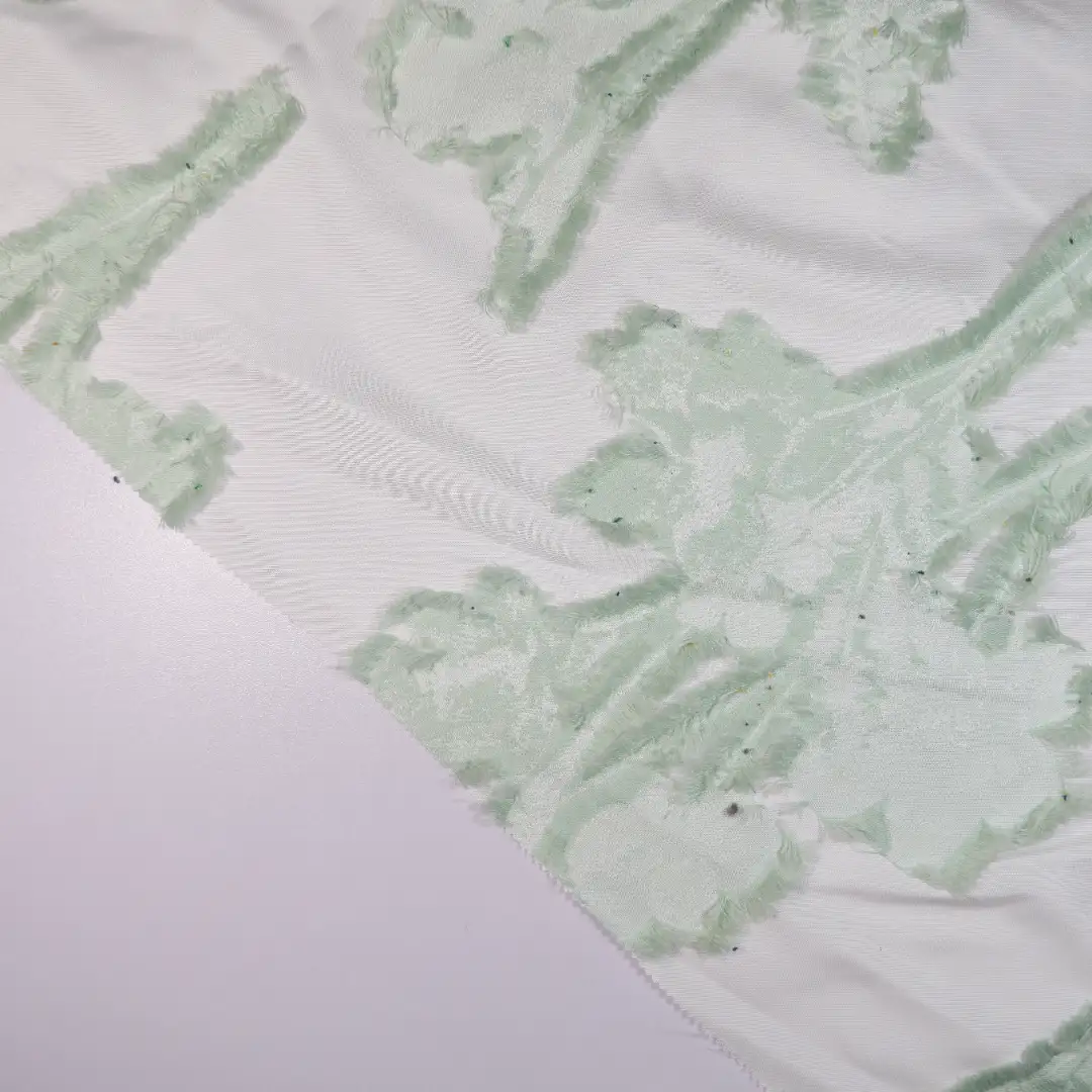 China Fabric for Shirt,Skirt Jacquard Woven Blended Fabric Synthetic Silk Acrylic Polyester Silk Wool green 3 color buy from China wholesaler bulk order at wholesale price free worldwide shipping Alibaba