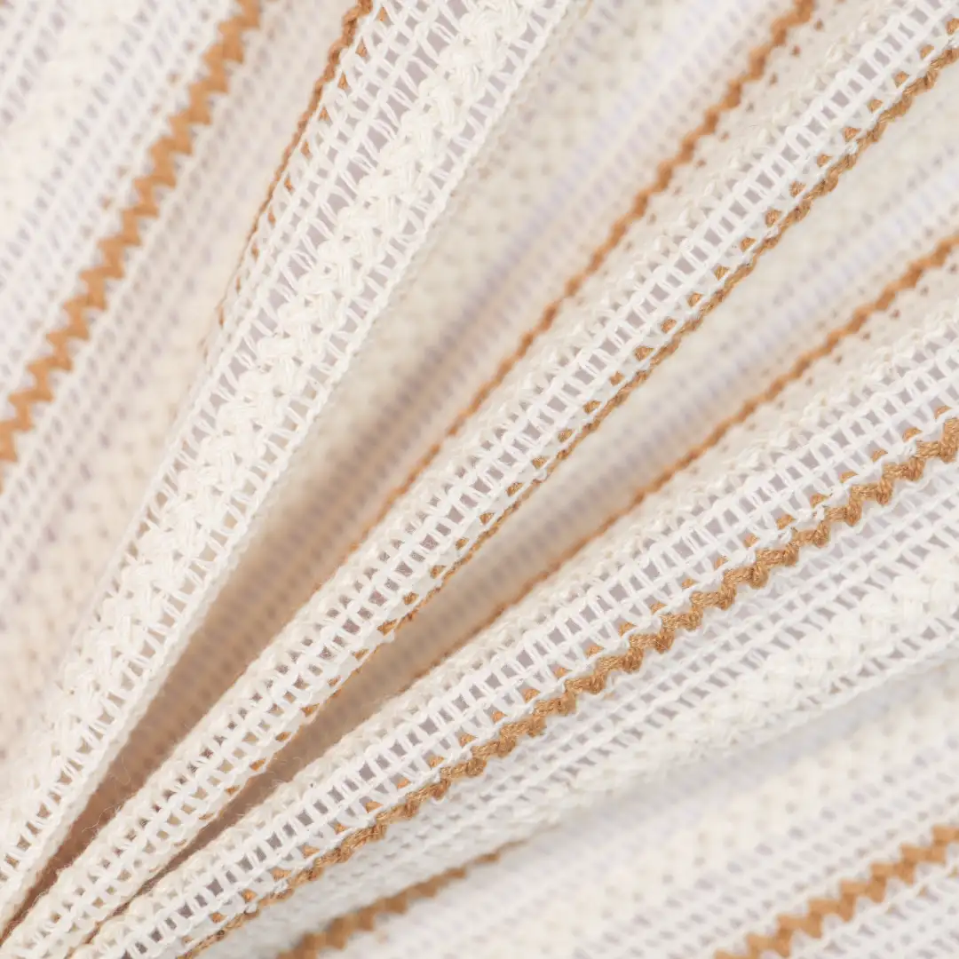 China Fabric for T-Shirt,Polo Shirt Lace Knit Fabric Polyester Cotton Khaki color buy from China wholesaler bulk order at wholesale price free worldwide shipping Alibaba