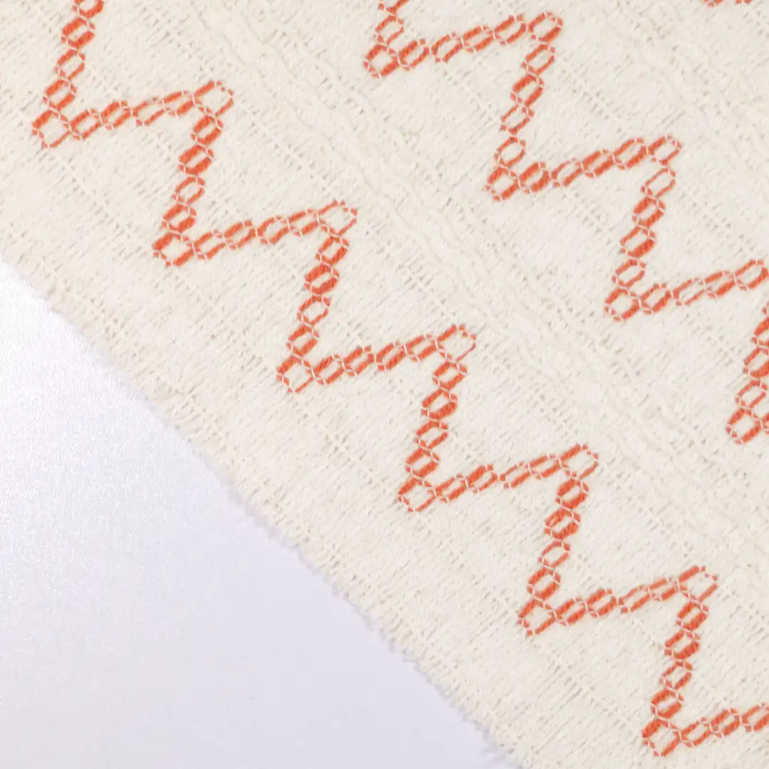 China Fabric for T-Shirt,Polo Shirt Lace Knit Fabric Cotton Polyester Milky white color buy from China wholesaler bulk order at wholesale price free worldwide shipping Alibaba