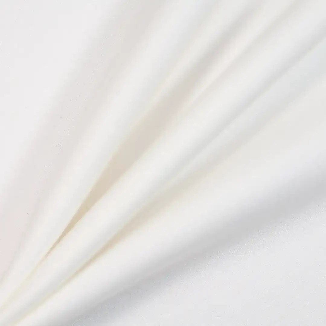China Fabric for Long Sleeve Base Layer Top Scuba Knit Fabric Nylon Rayon Spandex white color buy from China wholesaler bulk order at wholesale price free worldwide shipping Alibaba
