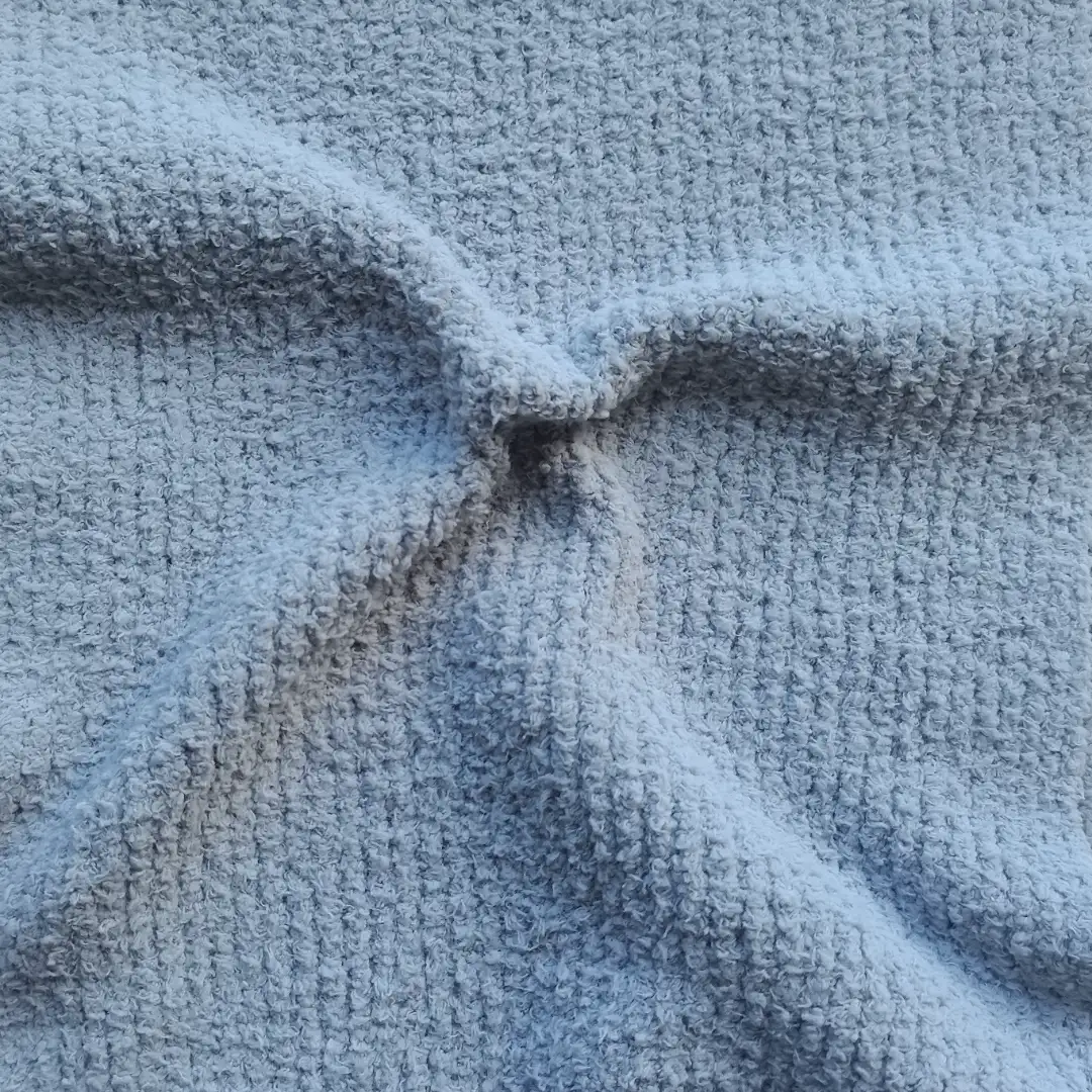 China Yarn for Ladies Vest (Sweater),Men’s Vest (Sweater),Knitted Jacket (Sweater),Crew Neck Pullover (Sweater),Kids Crew-Neck Cardigan (Sweater),Roll Neck Jumper (Sweater) Teddy Yarn Fancy Yarn Polyester Grey/Blue color buy from China wholesaler bulk order at wholesale price free worldwide shipping Alibaba