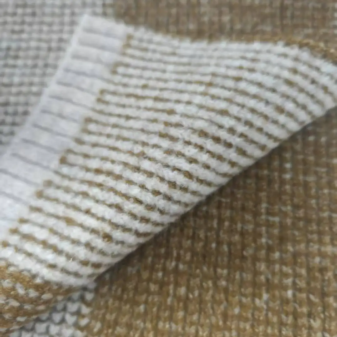 China Yarn for Open Cardigan (Sweater),Full-Zipper Cardigan (Sweater),Half-Zipper Cardigan (Sweater) Mossy Yarn Fancy Yarn Acrylic Recycled Polyester Wool Spandex brown color buy from China wholesaler bulk order at wholesale price free worldwide shipping Alibaba