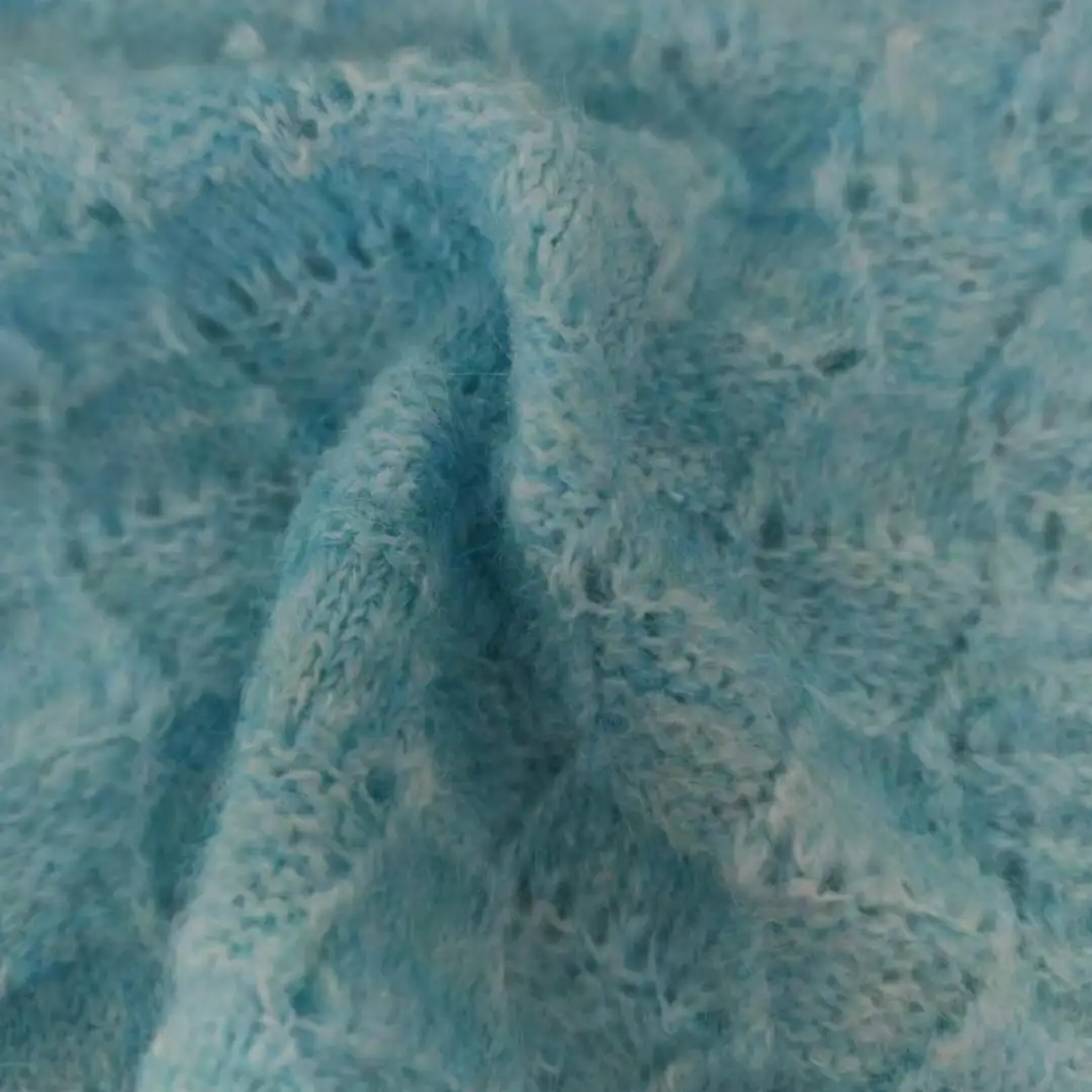 China Yarn for Full-Zipper Cardigan (Sweater),Half-Zipper Cardigan (Sweater),Shirt Long Sleeve Zipper (Sweater) Mossy Yarn Fancy Yarn Polyester Wool Nylon Spandex Blue color buy from China wholesaler bulk order at wholesale price free worldwide shipping Alibaba