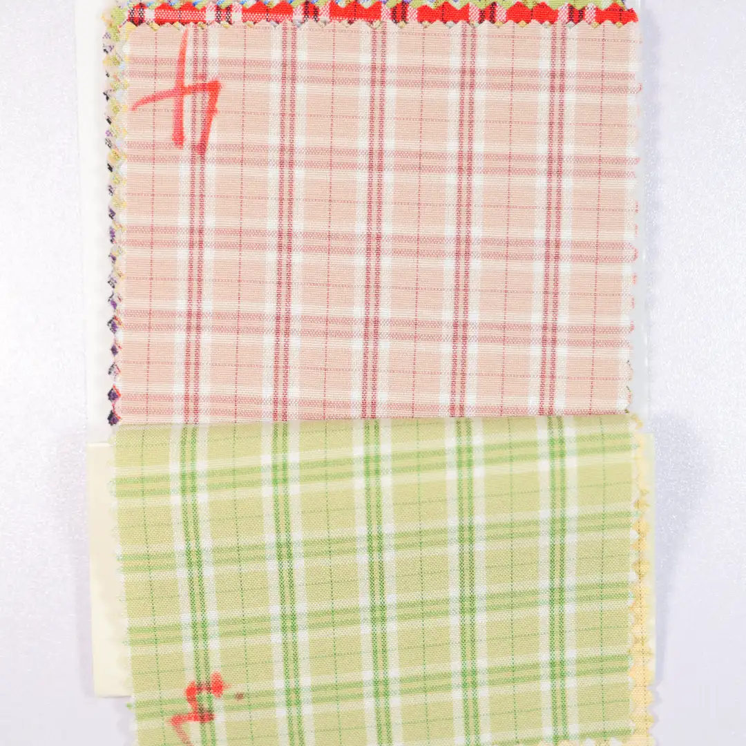 China Fabric for Jackets,Overcoat Yarn Dyed Check Woven Blended Fabric Polyester Rayon Spandex yellow color buy from China wholesaler bulk order at wholesale price free worldwide shipping Alibaba