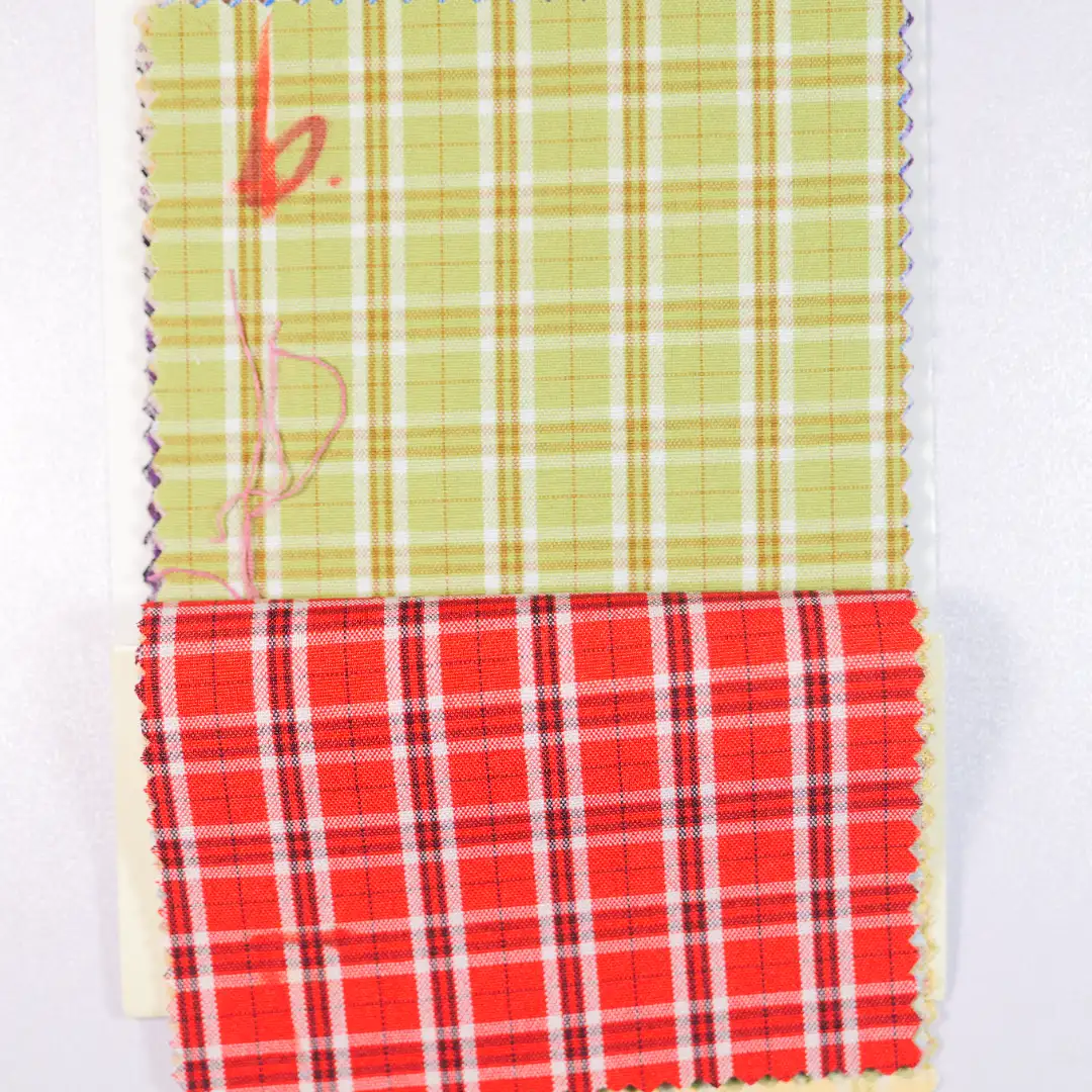 China Fabric for Jackets,Overcoat Yarn Dyed Check Woven Blended Fabric Polyester Rayon Spandex yellow color buy from China wholesaler bulk order at wholesale price free worldwide shipping Alibaba