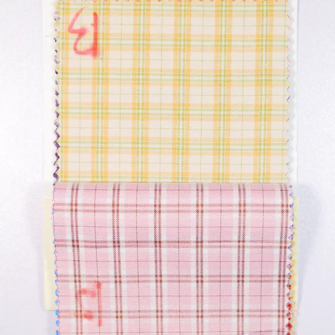 China Fabric for Jackets,Overcoat Yarn Dyed Check Woven Blended Fabric Polyester Rayon Spandex yellow color buy from China wholesaler bulk order at wholesale price free worldwide shipping Alibaba