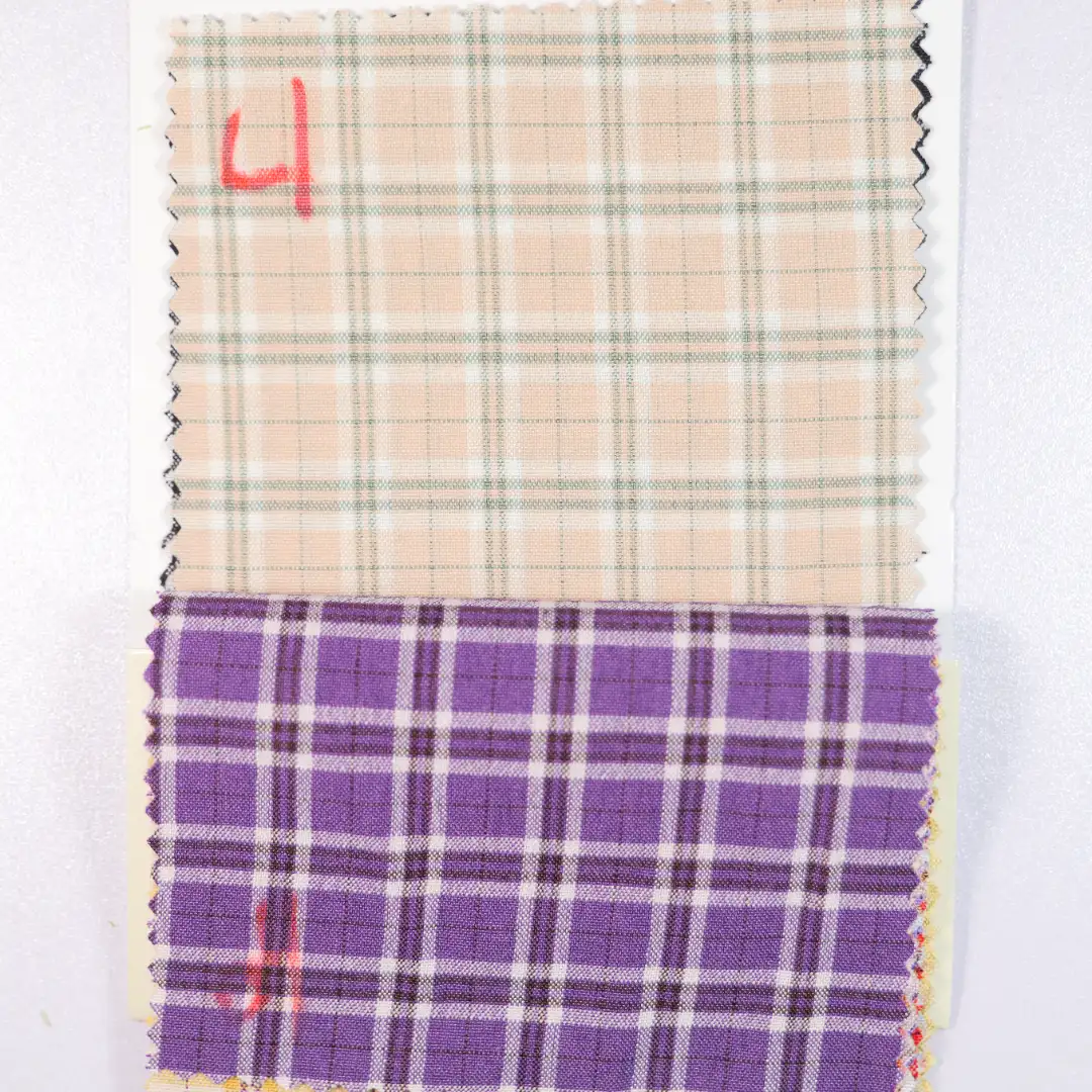 China Fabric for Jackets,Overcoat Yarn Dyed Check Woven Blended Fabric Polyester Rayon Spandex yellow color buy from China wholesaler bulk order at wholesale price free worldwide shipping Alibaba