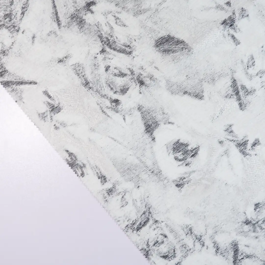 China Fabric for Shirt,Skirt,Backless Beach Dress Jacquard Woven Blended Fabric Polyester PET Acrylic Nylon Wool Silk GREY color buy from China wholesaler bulk order at wholesale price free worldwide shipping Alibaba
