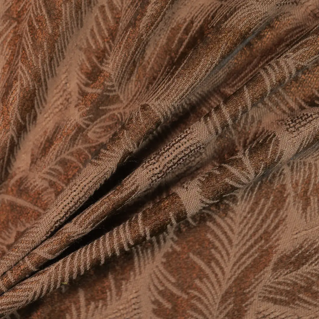 China Fabric for Jackets,Skirt Jacquard Woven Blended Fabric Polyester Rayon Nylon COFFEE color buy from China wholesaler bulk order at wholesale price free worldwide shipping Alibaba