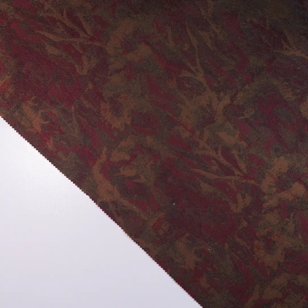 China Fabric for Jackets,Skirt Polyester/Rayon Plain Woven Blended Fabric Polyester PET Acrylic Nylon Silk Wool coffee color buy from China wholesaler bulk order at wholesale price free worldwide shipping Alibaba