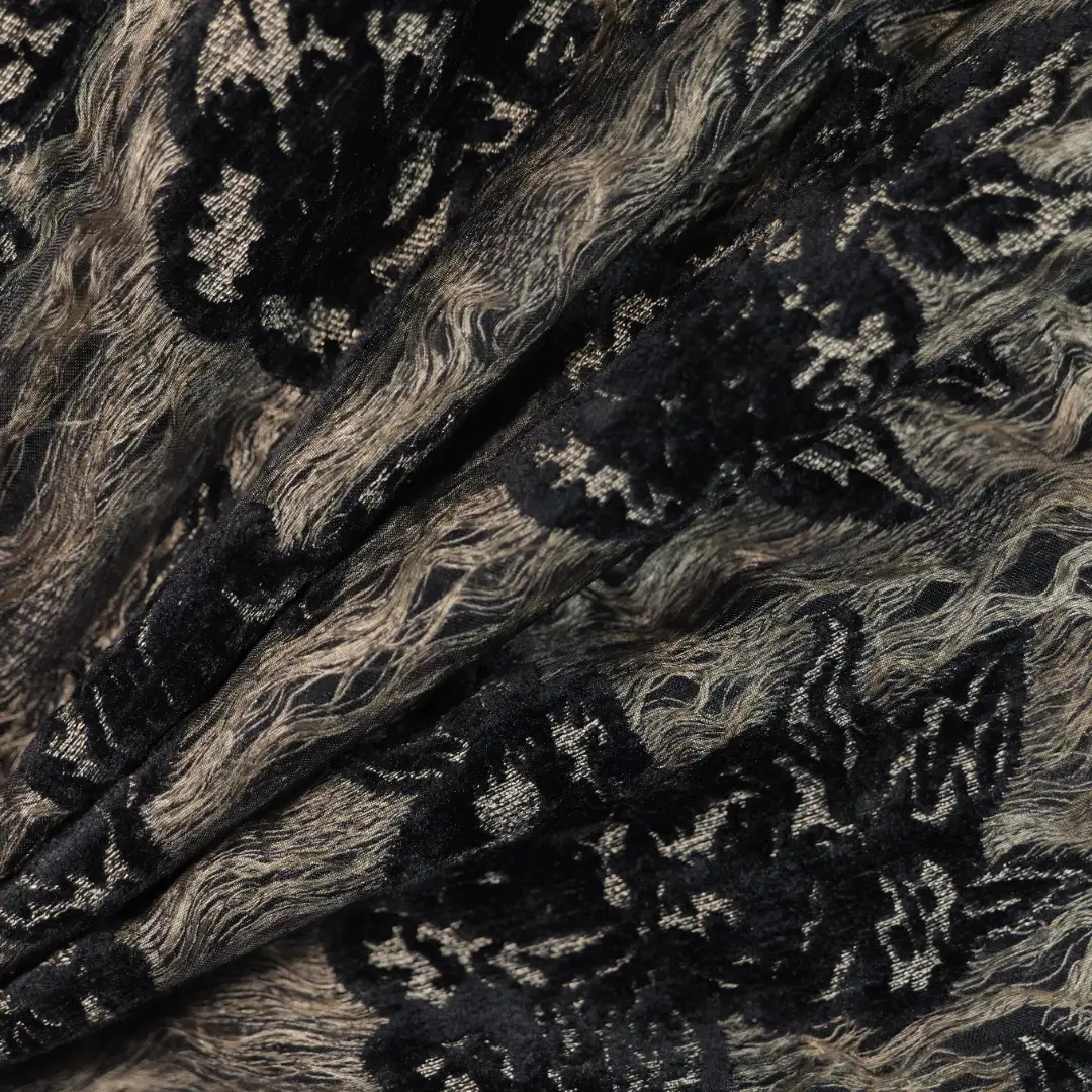 China Fabric for Skirt,Strap Midi Dress Polyester/Rayon Plain Woven Blended Fabric PET Rayon Nylon Metallic Gold BLACK color buy from China wholesaler bulk order at wholesale price free worldwide shipping Alibaba