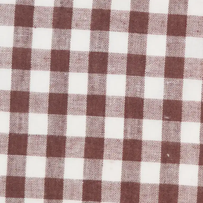 China Fabric for Shirt,Skirt,Backless Beach Dress Yarn Dyed Check Natural Woven Fabric Cotton coffee color buy from China wholesaler bulk order at wholesale price free worldwide shipping Alibaba