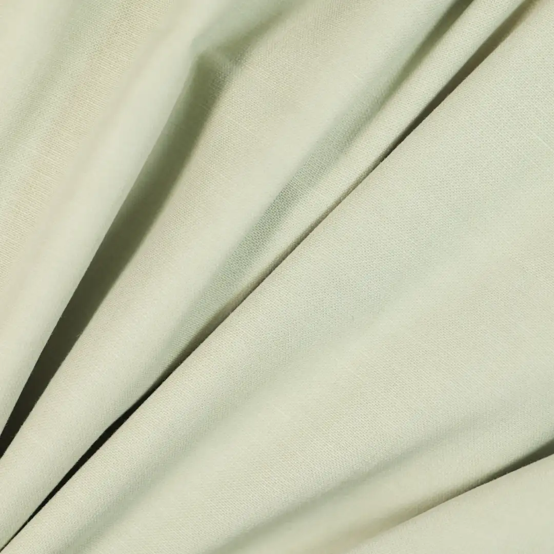 China Fabric for Shirt Cotton/Rayon Plain Woven Blended Fabric Tencel Cotton green23 color buy from China wholesaler bulk order at wholesale price free worldwide shipping Alibaba