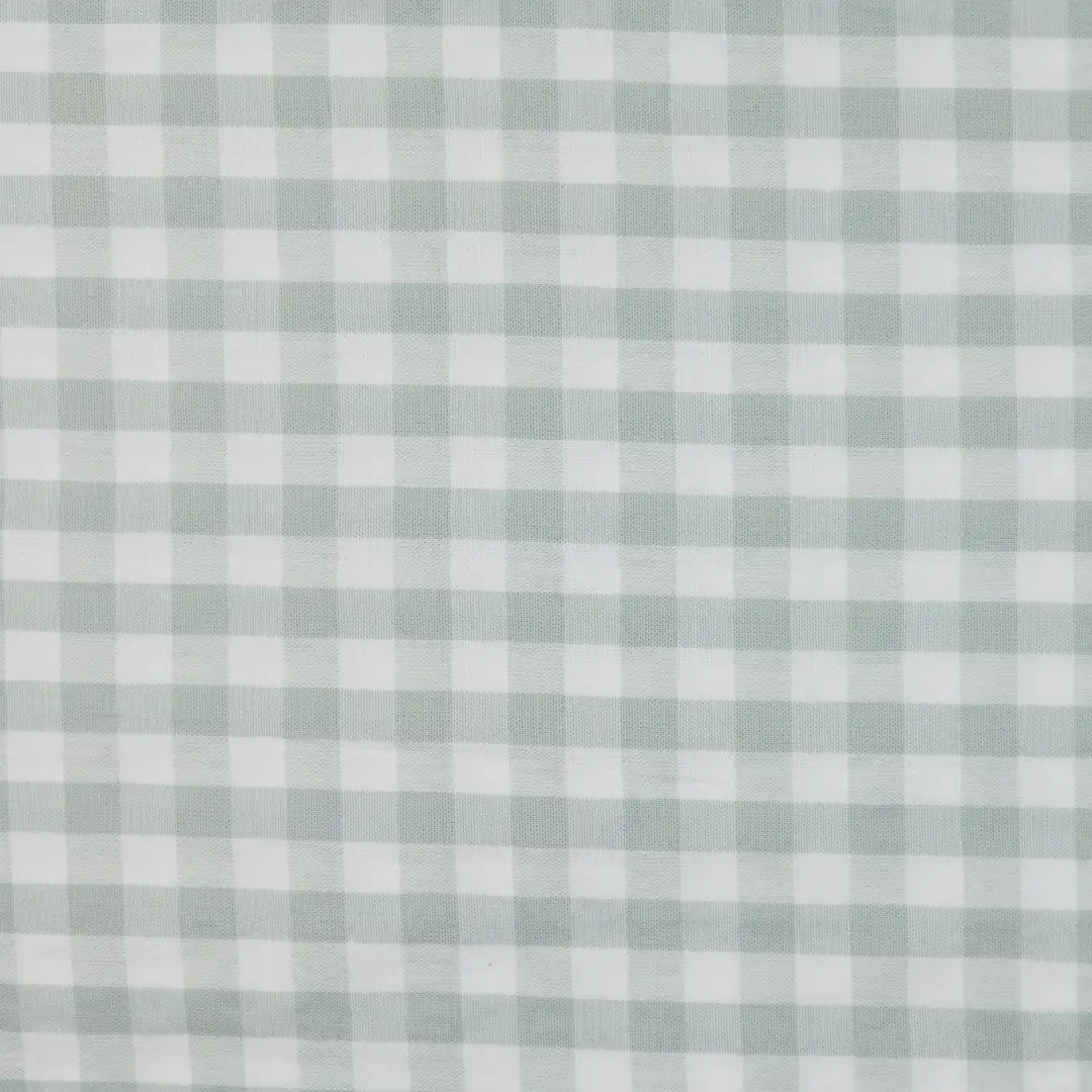 China Fabric for Shirt,Backless Beach Dress,Strap Midi Dress Yarn Dyed Check Woven Blended Fabric Cotton Spandex cyan color buy from China wholesaler bulk order at wholesale price free worldwide shipping Alibaba