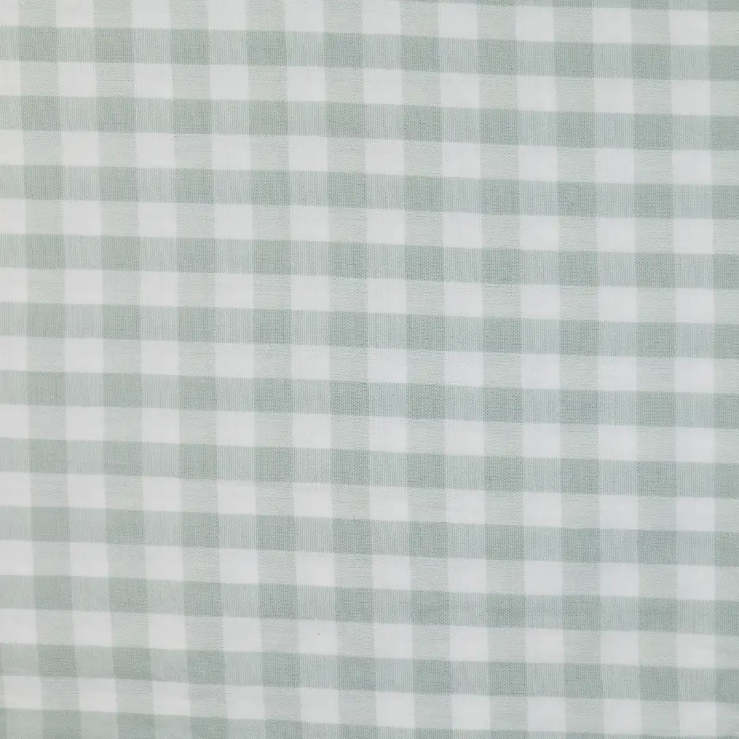 China Fabric for Shirt,Backless Beach Dress,Strap Midi Dress Yarn Dyed Check Woven Blended Fabric Cotton Spandex cyan color buy from China wholesaler bulk order at wholesale price free worldwide shipping Alibaba