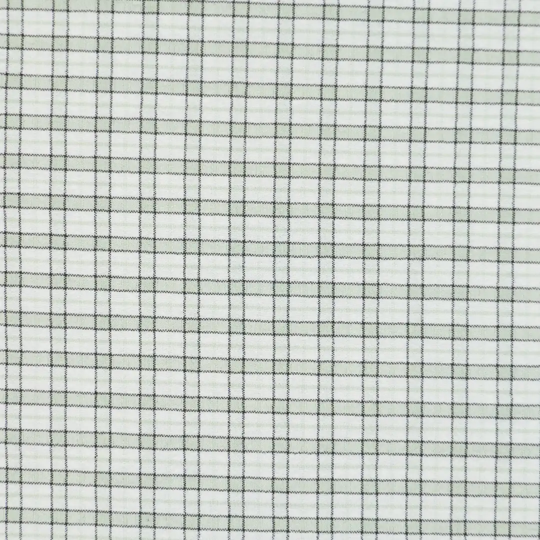 China Fabric for Shirt,Skirt,Backless Beach Dress Yarn Dyed Check Woven Blended Fabric Polyester Lyocell Cotton Spandex green color buy from China wholesaler bulk order at wholesale price free worldwide shipping Alibaba