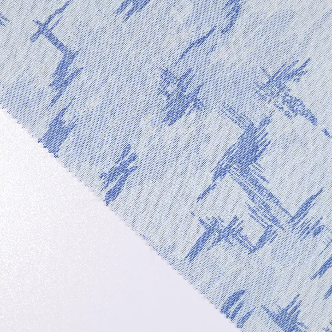 China Fabric for Pants,Skirt,Backless Beach Dress Twill Woven Blended Fabric Polyester Rayon Linen blue color buy from China wholesaler bulk order at wholesale price free worldwide shipping Alibaba