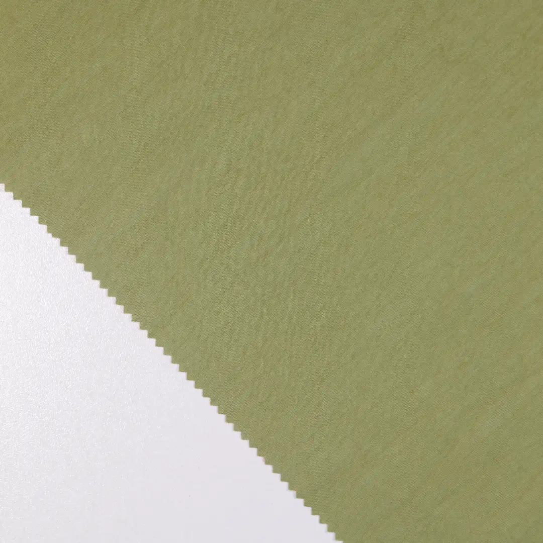 China Fabric for Shirt,Skirt,Cropped V-Neck Shirt Cotton/Rayon Plain Woven Blended Fabric Cotton Nylon GREEN color buy from China wholesaler bulk order at wholesale price free worldwide shipping Alibaba