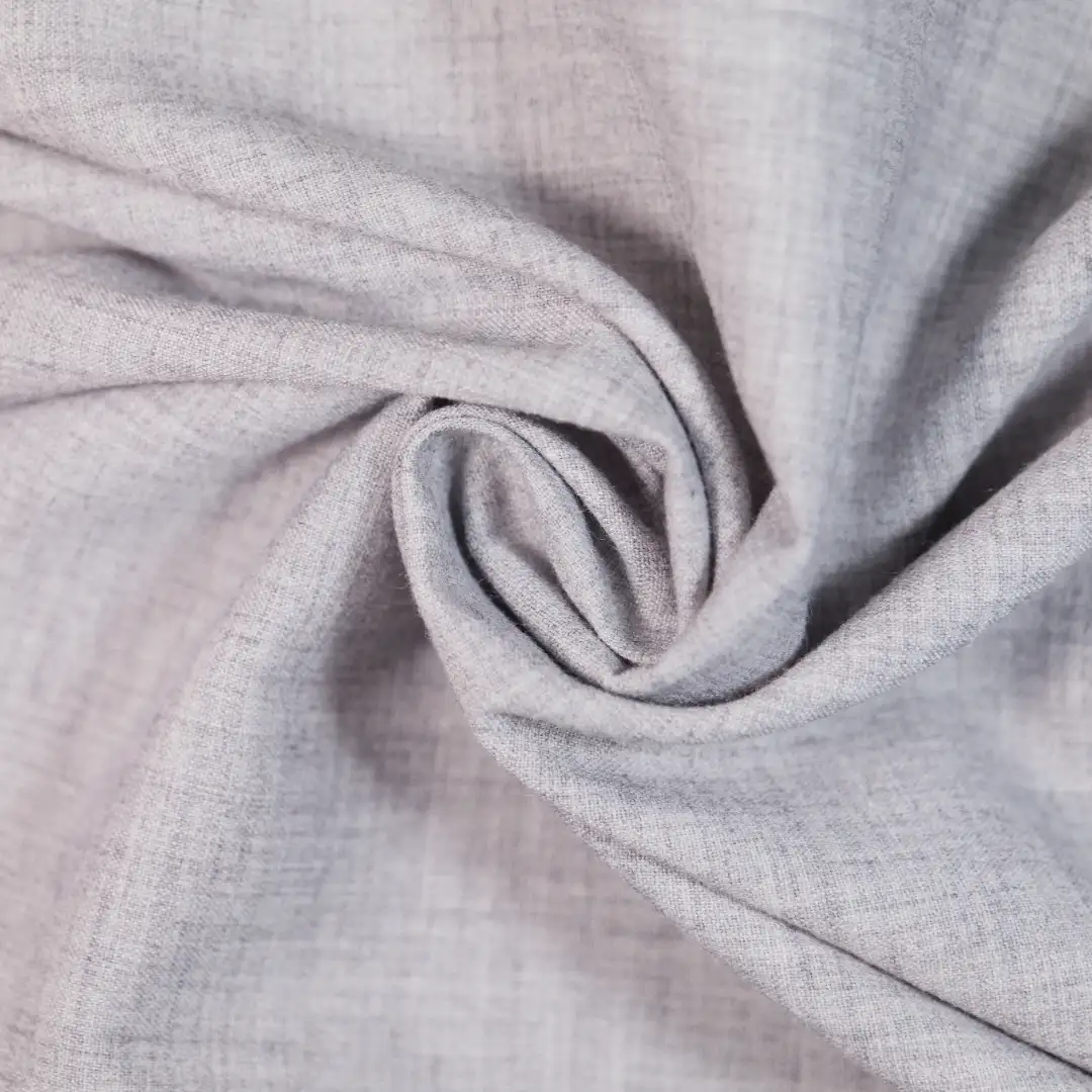 China Fabric for Skirt Polyester/Rayon Plain Woven Blended Fabric Polyester Rayon Spandex GREY color buy from China wholesaler bulk order at wholesale price free worldwide shipping Alibaba