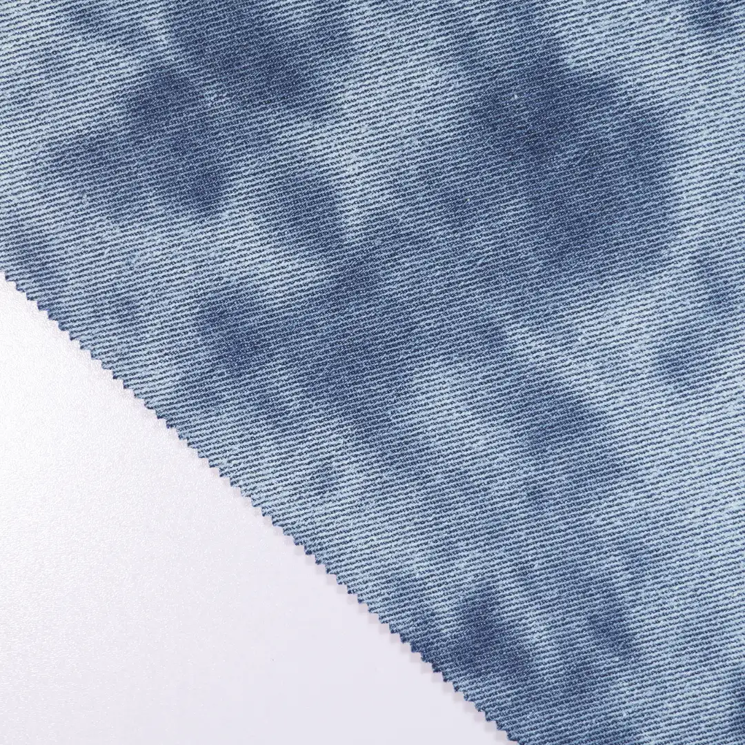 China Fabric for Shirt,Pants,Skirt Twill Woven Blended Fabric Cotton Polyester BLUE color buy from China wholesaler bulk order at wholesale price free worldwide shipping Alibaba