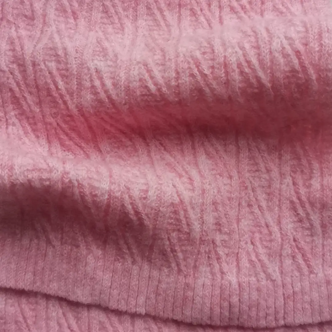 China Yarn for Ladies Vest (Sweater),Open Cardigan (Sweater),Round Neck Pullover (Sweater),Crew Neck Pullover (Sweater),Kids Crew-Neck Cardigan (Sweater),U-Neck Cardigan (Sweater),Baby Crew Neck Jumper (Sweater) Mossy Yarn Fancy Yarn Polyester Wool Spandex Pink Mel color buy from China wholesaler bulk order at wholesale price free worldwide shipping Alibaba