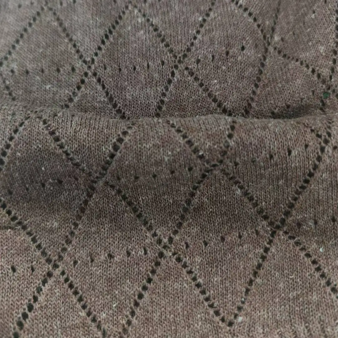 China Yarn for T-shirt (Sweater),Polo T-shirt (Sweater),Hoodie  (Sweater),Dresses (Cardigan Open) (Sweater) Twisted Yarn Twisted Yarn Acrylic Lyocell Linen brown color buy from China wholesaler bulk order at wholesale price free worldwide shipping Alibaba