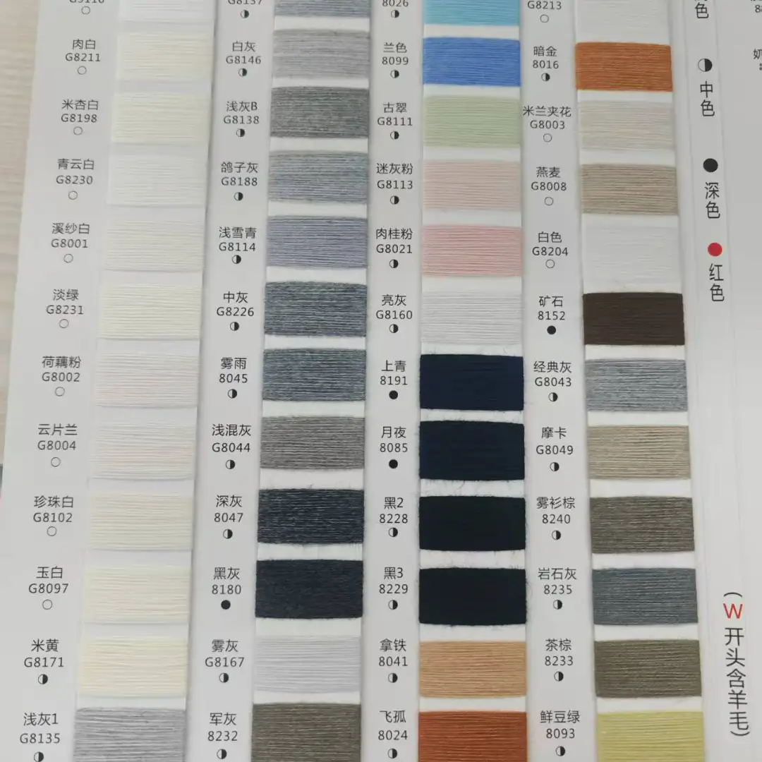 China Yarn for Full-Zipper Cardigan (Sweater),Half-Zipper Cardigan (Sweater),Shirt Long Sleeve Button (Sweater) Core Spun Yarn Regular Yarn Acrylic Nylon Recycled Polyester PBT cream-coloured color buy from China wholesaler bulk order at wholesale price free worldwide shipping Alibaba